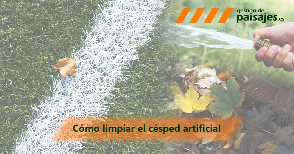 cómo limpiar el césped artificial