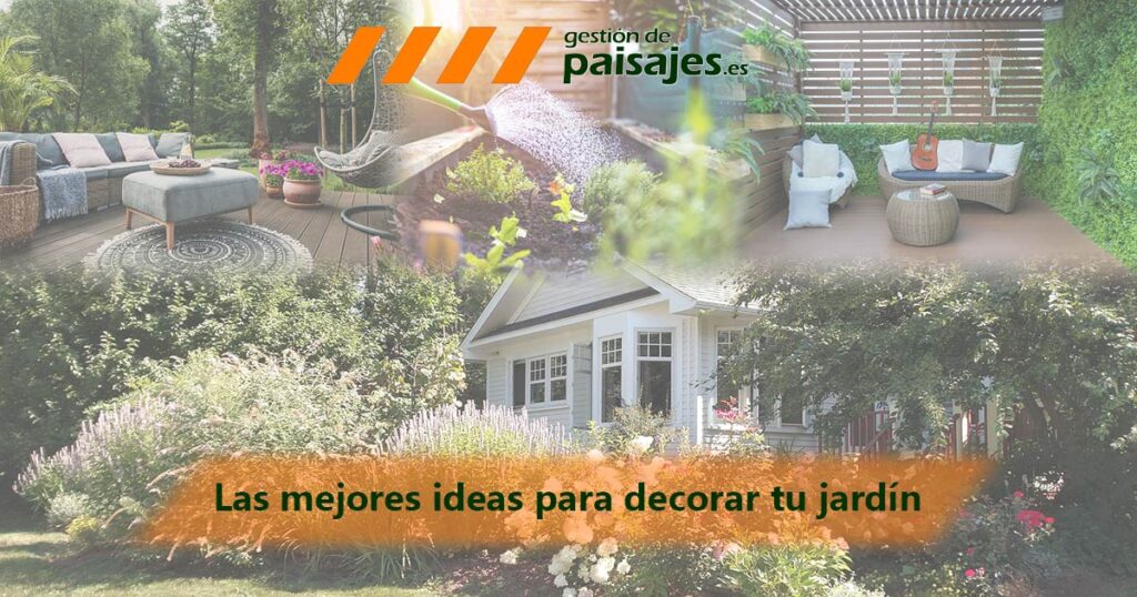 ideas para decorar jardín